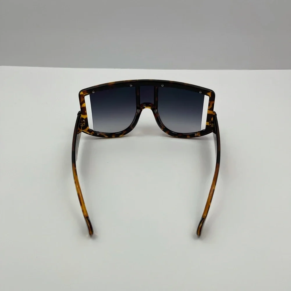 Oversized Flat Top Sunglasses